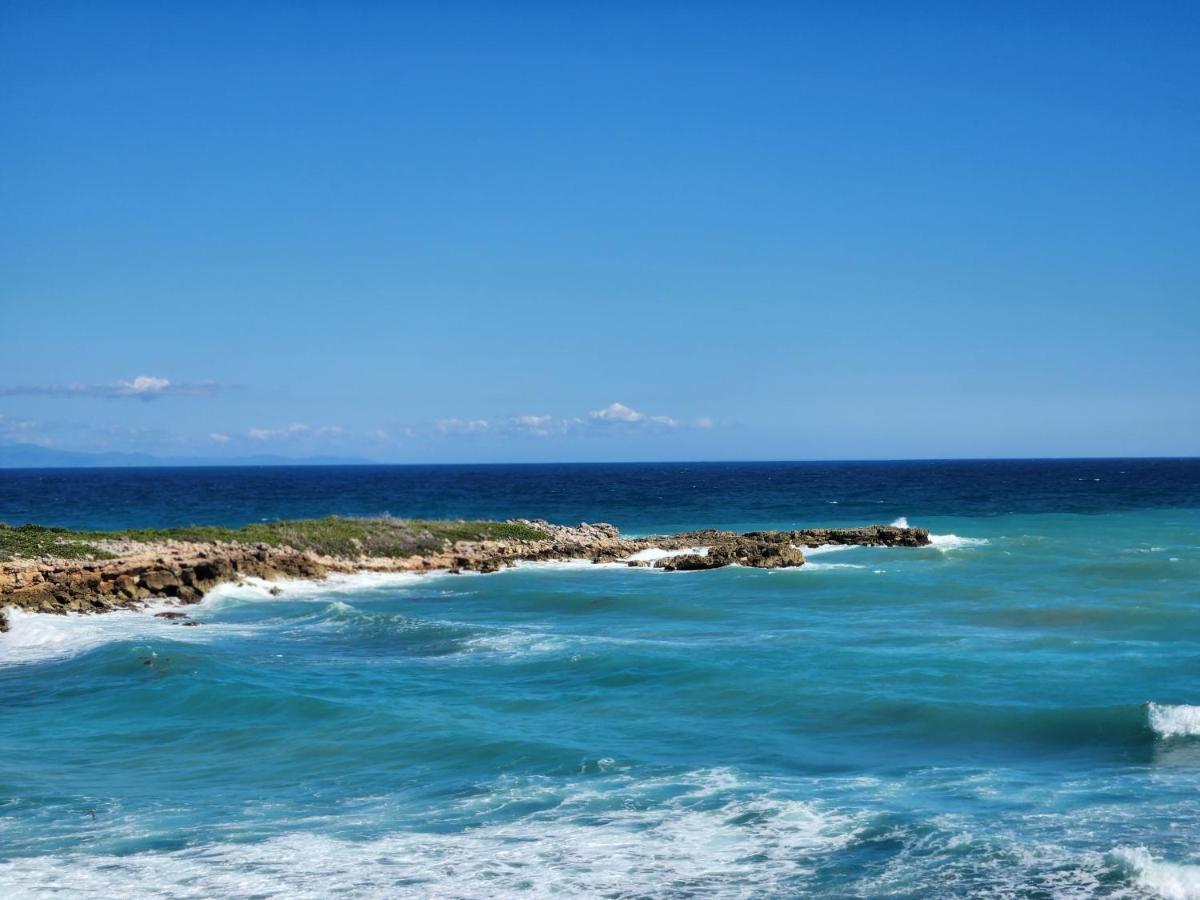 Beachfront Apartment, Quiet 4 Beds, 1 Bath, Ac, Wi-Fi, Hot Water, In Paraiso Near Los Patos Екстериор снимка
