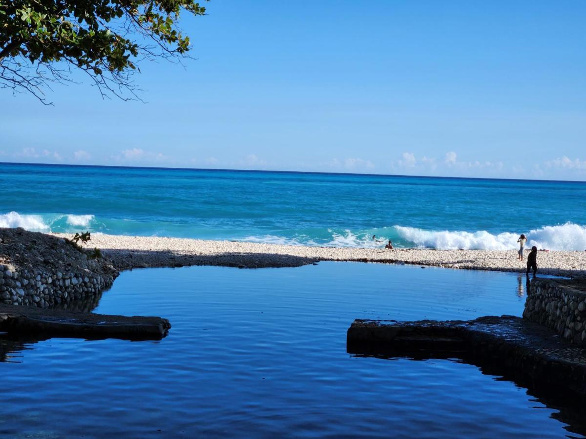 Beachfront Apartment, Quiet 4 Beds, 1 Bath, Ac, Wi-Fi, Hot Water, In Paraiso Near Los Patos Екстериор снимка